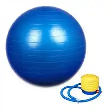 ยิมนาสติกฟิตเนสออกกำลังกายพิลาทิส100ซม. ยิมบอล,ลูกบอลออกกำลังกาย100ซม. บอลโยคะพร้อมปั๊ม