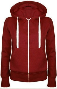 Tela Sudadera de Moda al por mayor Llanura Pullover Sudadera Mujeres - Product Image 5