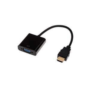 Para HDMI a VGA Cable Adaptador convertidor macho a hembra para PS4 1080P Digital a analógico Video y Audio PVC para PC Laptop Tablet - Product Image 3
