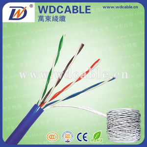 23/24 AWG 1000ft 100% prueba casualidad redes de cobre desnudo FTP Cat5e Cable <span class=keywords><strong>precio</strong></span> por metro / cat 5e Cable - Product Image 1