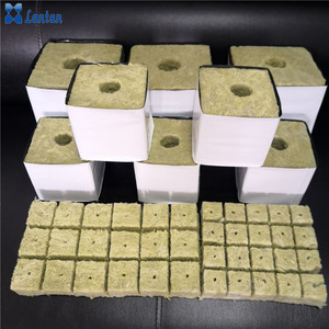 Penanam kubus wol batu penyiram mandiri persegi ramah lingkungan hidroponik untuk penggunaan rumah kebun dan rumah kaca - Product Image 5