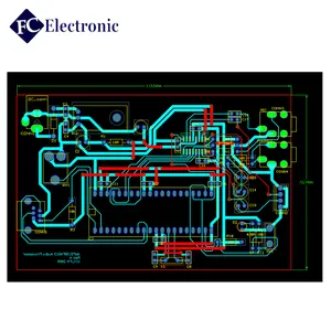 Placa de circuito Pcb 94V0, diseño desarrollador de Software personalizado, fabricación de Pcba