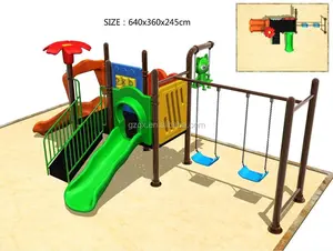 Trẻ Em Leo Núi Và Trượt Sân Chơi/Trẻ Em Slides Và Đu/Đu Nhựa Và Slide Set