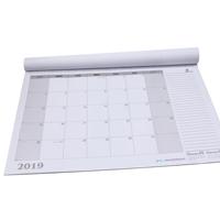 Qiao — tapis de bureau personnalisé, impression mensuel