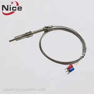 J type Thermocouple /temperature sensor with 3m cable