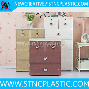 Meuble <span class=keywords><strong>de</strong></span> <span class=keywords><strong>rangement</strong></span> <span class=keywords><strong>Tiroirs</strong></span> <span class=keywords><strong>Plastique</strong></span> <span class=keywords><strong>3</strong></span>,4, 5 Niveaux <span class=keywords><strong>Tour</strong></span> Armoire Économiseur D'espace Organisateur Rangé - Product Image 5