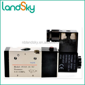 LandSky 3V320 08 piloto Interno exteranl piloto electroválvula de <span class=keywords><strong>3</strong></span> vías <span class=keywords><strong>3</strong></span> posición del puerto 2 - Product Image 1