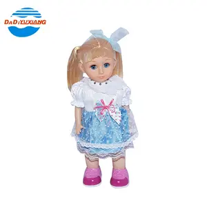 lovely voice control walking dance battery operated dolls for kids