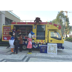 Factory Direct Sale Selling <strong>Food</strong> Truck Mobile <strong>Food</strong> <strong>Van</strong> Truck for Sale Europe