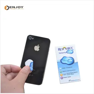 Customized Shape Full Color Printed Mobilephone Screen Sticky Cleaner