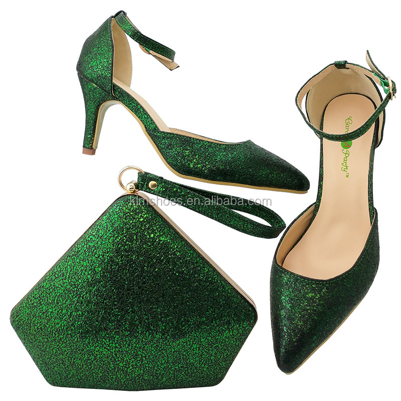 Zapatos verdes de Tacones para Mujer de piel | FASHIOLA.mx