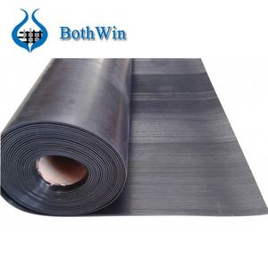 3mm verde Anti-Slip bien acanalado estera de goma/fino estrecho acanalado corrugado hoja de goma/rollo - Product Image 2