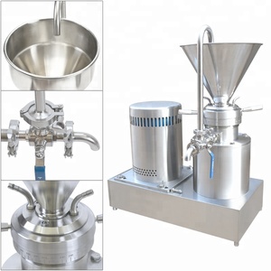 Machine commerciale de fabrication de pâte de tomate à petite échelle Rectifieuse de tomate Moulin colloïdal à stator et rotor Machine à lait de coco - Product Image 6