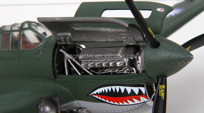 1:32スケール記念版P-40フライングタイガー戦闘機モデル