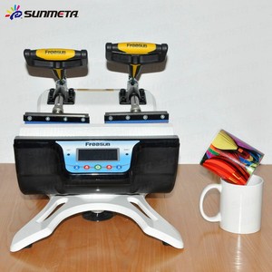 Sunmeta <span class=keywords><strong>2015</strong></span> nueva Sublimaiton estación doble taza prensa del calor Macine ( ST210 ) - Product Image 4
