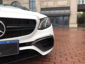 Feux antibrouillard avant en fibre de carbone W213, évents d'air pour Mercedes Benz E63 <span class=keywords><strong>AMG</strong></span> 4 portes 2018 2019 - Product Image 4