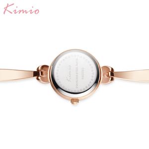 KIMIO Brand signore <span class=keywords><strong>orologi</strong></span> in oro rosa bracciale <span class=keywords><strong>da</strong></span> <span class=keywords><strong>donna</strong></span> al quarzo orologio <span class=keywords><strong>da</strong></span> polso per signora - Product Image 3