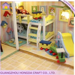 Casa delle Bambole in Miniatura Non Finita, Regalo di Compleanno per Ragazzi di 14 Anni, Scatola Colorata con Luci, Decorazione Festiva - Product Image 6