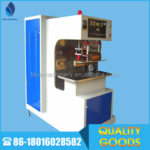 เครื่องเชื่อม <span class=keywords><strong>Tpu</strong></span> Tarpaulin เครื่องเชื่อมอัตโนมัติความถี่สูงสำหรับผ้าเคลือบพีวีซีเต็นท์ช่างเชื่อม