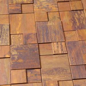 Carrelage mural, mosaïque en cuivre Antique de Style Bronze et cuivre, Art métallique pour rétro-projection - Product Image 5