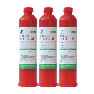 SMT Glue Adhesive Epoxy Resin Red Glue For PCB BGA SMT Adhesive Seal Red Glue Dispensing Stencil Printing Solder 200g 100g Tube