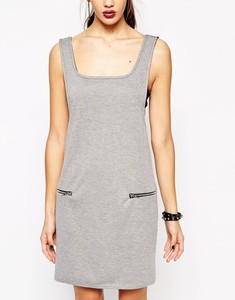 2015 <span class=keywords><strong>para</strong></span> <span class=keywords><strong>mujer</strong></span> wholsale sexy delantal vestido con cremallera detalle de bolsillo - Product Image 3