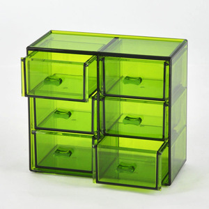 Organisateur de tiroir en acrylique transparent à 4 niveaux - Product Image 6