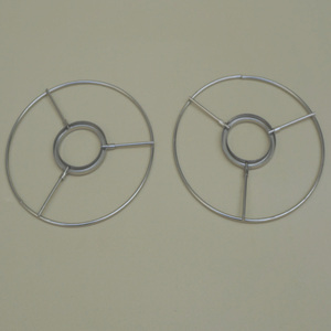 금속 그늘 링 라운드 램프 그늘 와이어 프레임 조명 액세서리 - Product Image 3