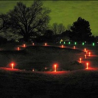 Penanda Bendera Golf LED Grosir Berkualitas Tinggi dengan Lampu Multiwarna untuk Acara Golf Malam Hari, Penanda Jarak, Desain Baru