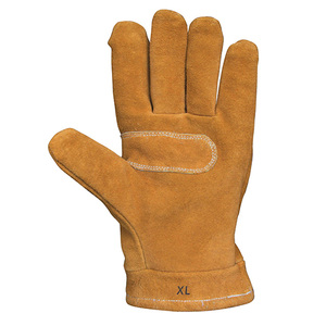 Fábrica Venda Fábrica Venda NFPA Wildland Chama Resistant Gauntlet Split Cowhide Couro Combate a Incêndios Luva-7884 Pronto para Enviar Luva de Segurança Mãos proteção segurança - Product Image 3
