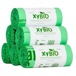 Bán Buôn Phân Hủy Sinh Học Compostable Nhựa Thùng Rác Bag <span class=keywords><strong>On</strong></span> <span class=keywords><strong>Roll</strong></span> - Product Image 2