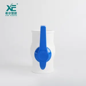 Pvc Ball Valve Plastic China Supplier 1/2"-2" Durable Useful Normal Pressure Sample Pvc Plastic Gate Thicker End Ball Valve Moulds