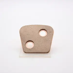 European Quality ceramic copper clutch button brake pads VTLD-R Series 77X69X4.4 mm