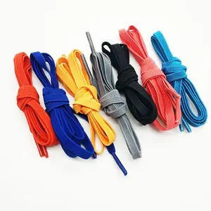Best popular colorful fashion cute elastic shoe laces for kids