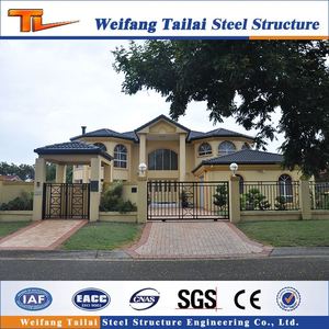 Luxury good furniture looking framework the home light steel villa - Product Image 4
