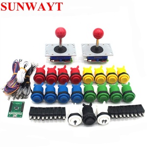 Bộ Phụ Kiện <span class=keywords><strong>Arcade</strong></span> Tự Làm Với Cần Điều Khiển Zippy + Nút Ấn Kiểu <span class=keywords><strong>Happ</strong></span> Xin-Mo 2 Người Chơi USB Sang Bảng Điều Khiển <span class=keywords><strong>Arcade</strong></span> Jamma - Product Image 1