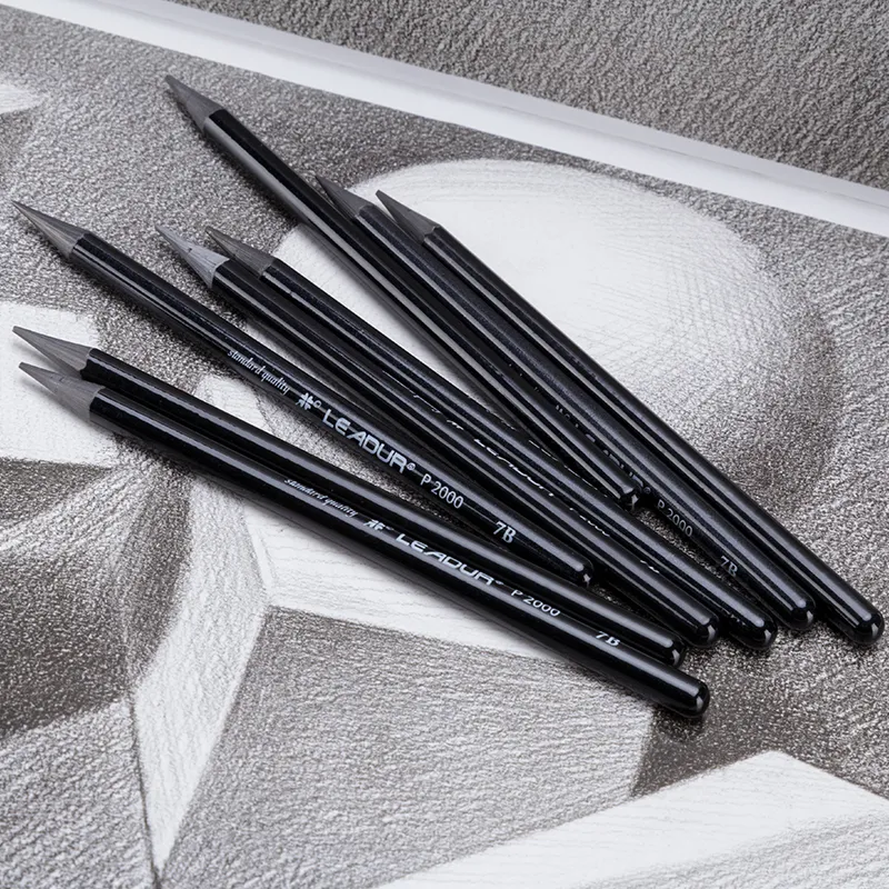 Crayons noirs avec logo, livraison gratuite en chine