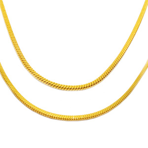 Olivia - Collar <span class=keywords><strong>de</strong></span> Cadena <span class=keywords><strong>de</strong></span> Serpiente Cuadrada <span class=keywords><strong>de</strong></span> Acero Inoxidable en Diferentes Tipos <span class=keywords><strong>de</strong></span> <span class=keywords><strong>Oro</strong></span>, Cadena <span class=keywords><strong>de</strong></span> Espiga <span class=keywords><strong>para</strong></span> <span class=keywords><strong>Hombre</strong></span> - Product Image 1