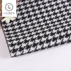 2017 Nuevo diseño italiano houndstooth lana de Cachemira <span class=keywords><strong>tela</strong></span> de mezcla - Product Image 1