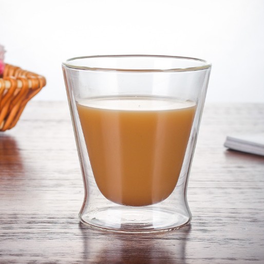 double wall shot glass glass coffee tea cups drinking glasses