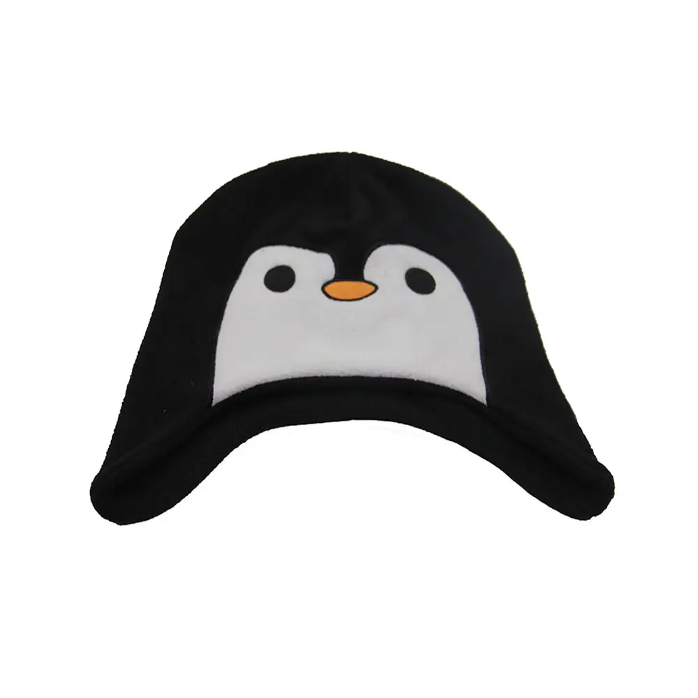 Popüler penguen hayvan şapka karikatür kap polar polar kap komik çılgın kış şapka