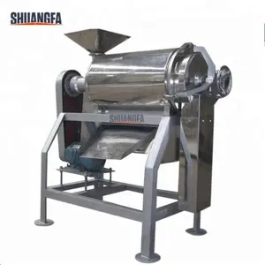 Endüstriyel domates kağıt hamuru makinesi, tek kanallı kağıt hamuru makinesi