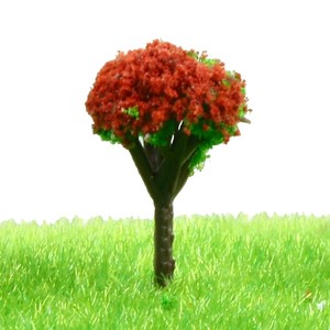 Árboles en Miniatura <span class=keywords><strong>para</strong></span> <span class=keywords><strong>Maquetas</strong></span> / Árboles Pequeños de Plástico <span class=keywords><strong>para</strong></span> Modelos Arquitectónicos de 4.5cm, Amarillo Claro, Diseño Europeo Ecológico - Product Image 2