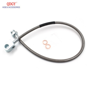 -3 3AN AN3 Copertura IN PVC Trasparente In Acciaio Inox Intrecciato Flessibile t eflon PTFE <span class=keywords><strong>tubo</strong></span> flessibile Del <span class=keywords><strong>Freno</strong></span> - Product Image 3