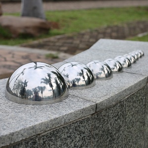 Esfera de Acero Inoxidable Semihueca de 300 mm, 350 mm, 400 mm de Diámetro para Decoración - Product Image 5