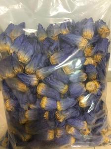 1000g Blue lotus blossom essiccato intero colore blu fiori chiusi acqua fiori di giglio blu in vendita - Product Image 5