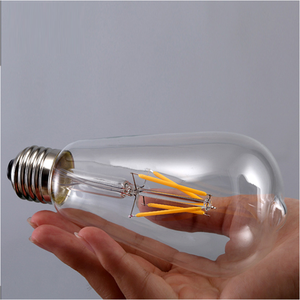 4 W ST64 vintage Edison bombilla led, dimmable jaula filamento luz para decorar <span class=keywords><strong>la</strong></span> <span class=keywords><strong>casa</strong></span>, blanco cálido E26 110 V lámpara LED - Product Image 5