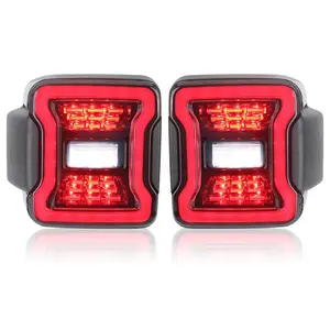 2019 para cola luz para jeep wrangler Luz de cola led luz de la cola para jeep luz trasera