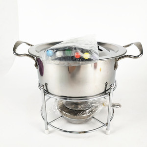 Skottel braai avec 6 Fourchettes 12 Poêlons À <span class=keywords><strong>Raclette</strong></span> <span class=keywords><strong>Fondue</strong></span> <span class=keywords><strong>fondue</strong></span> au fromage - Product Image 4