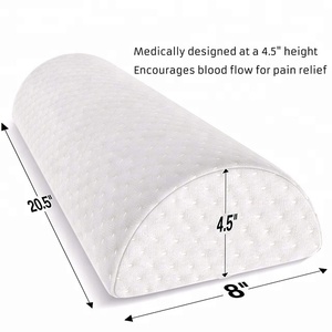 Bernapas <span class=keywords><strong>Smart</strong></span> Pijat Busa Memori Half Moon Leg Rest Bantal - Product Image 2